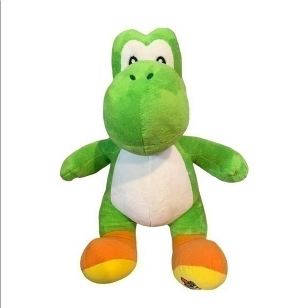 Super Mario Yoshi Build a Bear 16 inch Plush Stuffed Animal